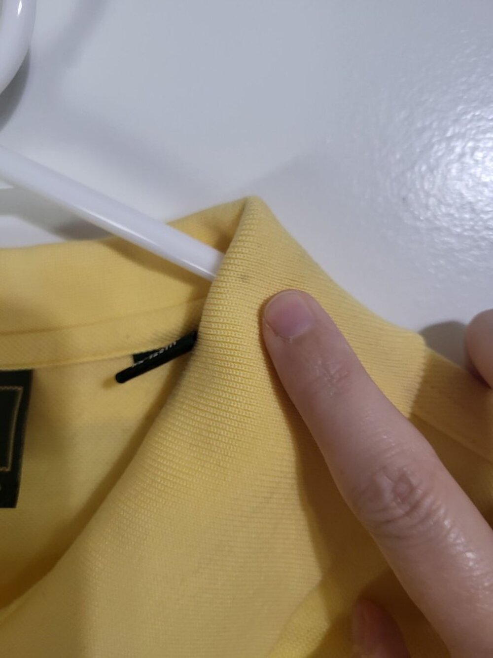 Masters Collection Shirt Men's Large Pima Cotton Yellow Golf Polo Augusta - Picture 8 of 10